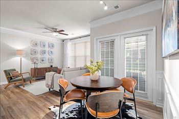 Luxurious apartment interiors